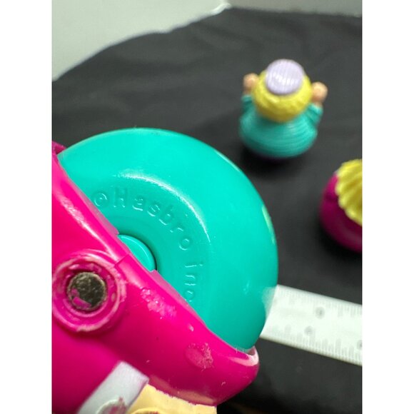 Vintage Hasbro Playskool Weebles Wobble and Roll Rolling Bottom 3-Piece Figurine - Picture 6 of 11